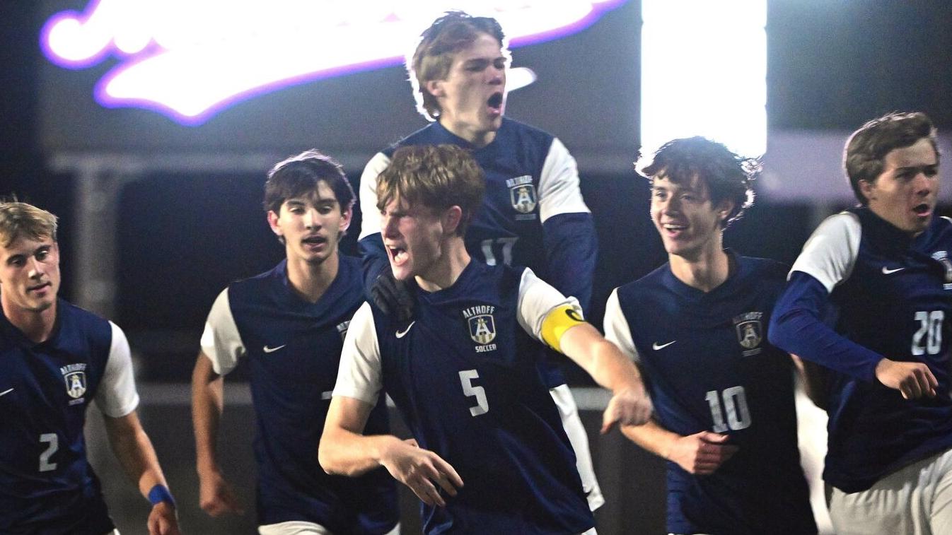 Althoff blanks Triad, Waterloo falls to Glenwood in 2A boys soccer sectional semifinals